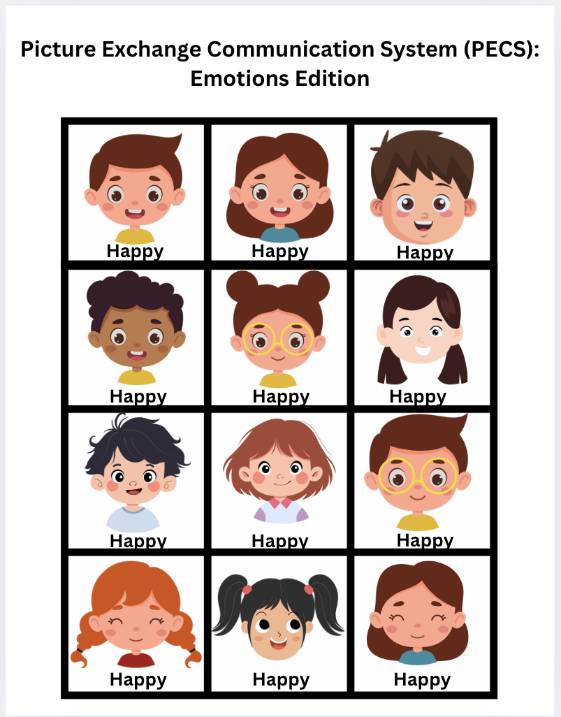 Printable Emotions Icons Pack | 80+ Visual Emotion Cards for Kids